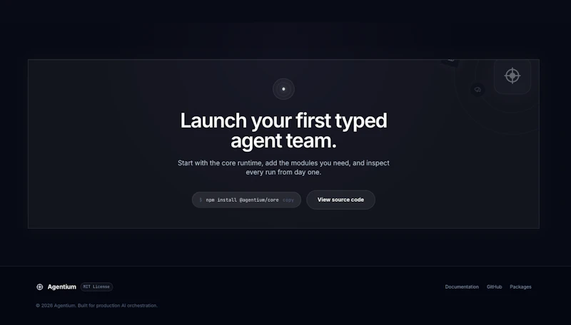 Agentium - AI Agent Runtime screenshot 3