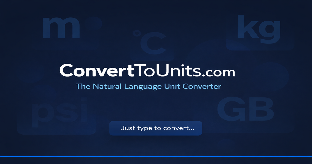 ConvertToUnits gallery image