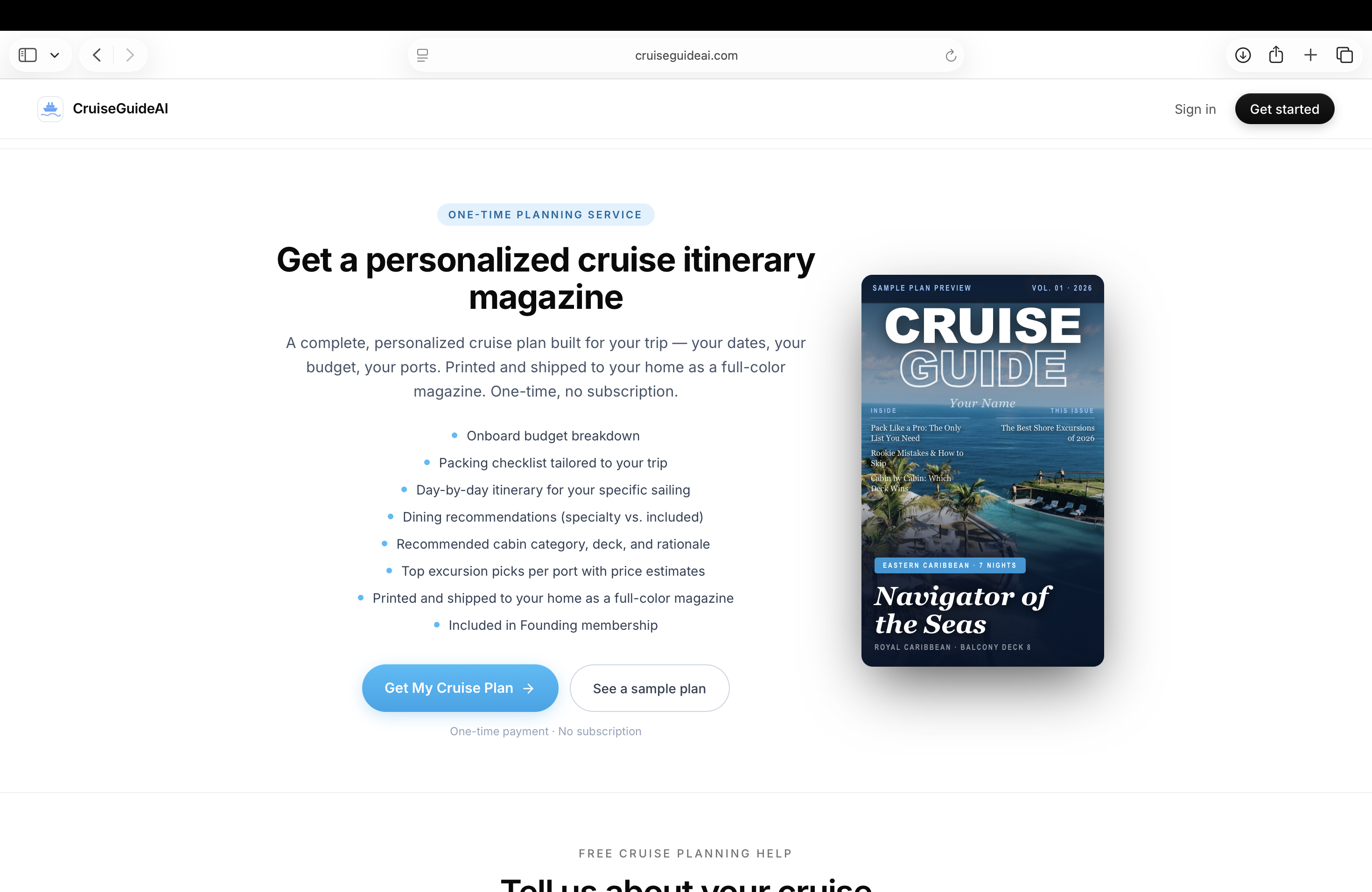 CruiseGuideAI gallery image