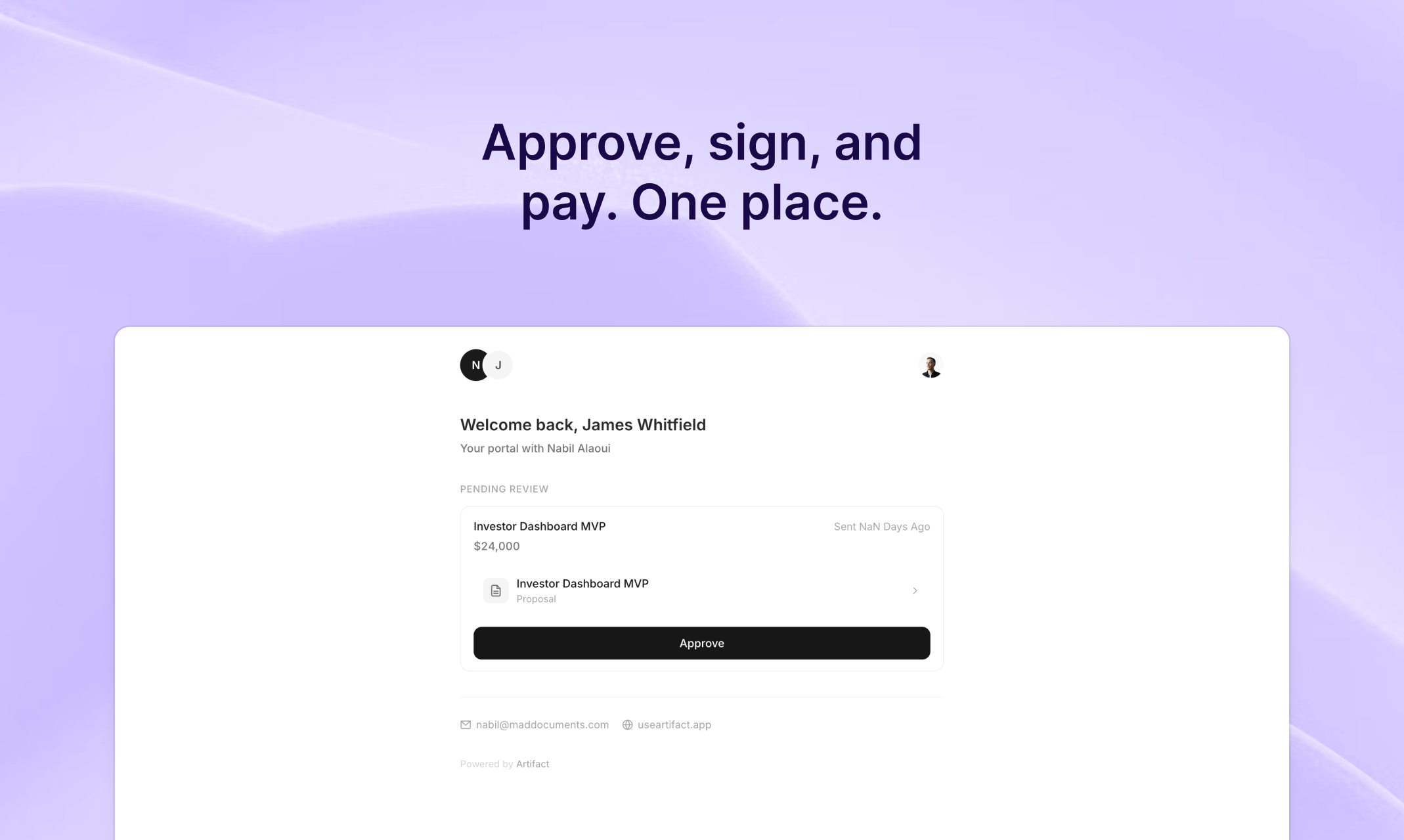 artifact - Screenshot 4 showing product features and functionality
