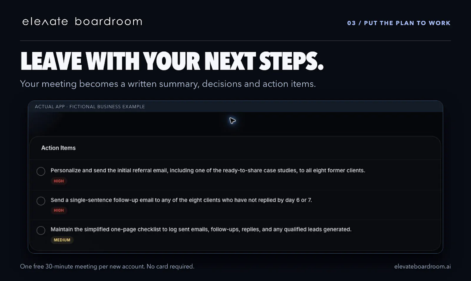 Elevate Boardroom screenshot 4