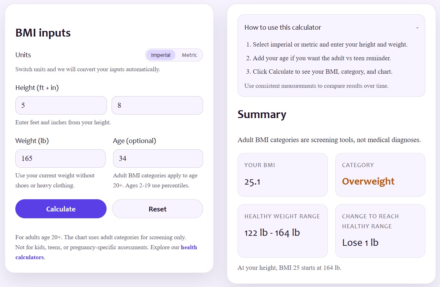 CalcWise - Screenshot 2 showing product features and functionality
