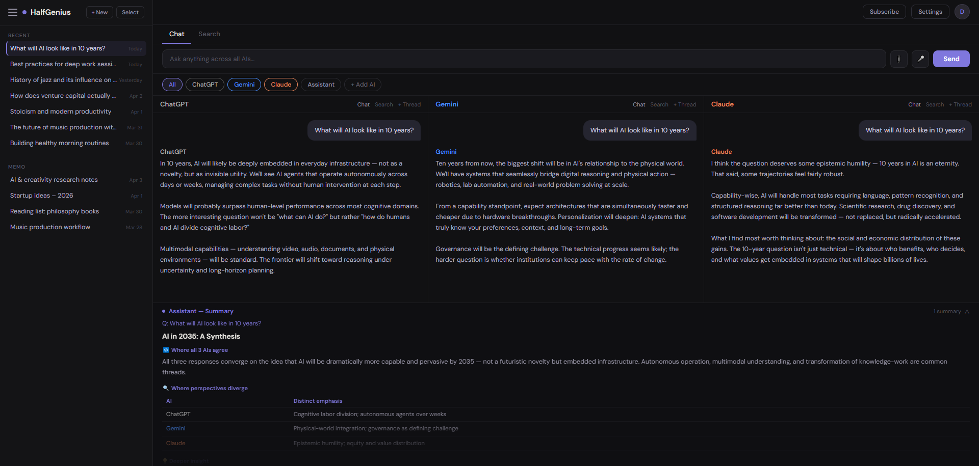 HalfGenius gallery image