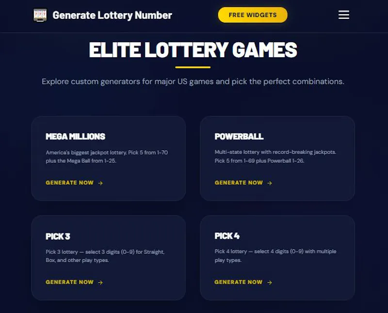 Generate Lottery Number screenshot 2