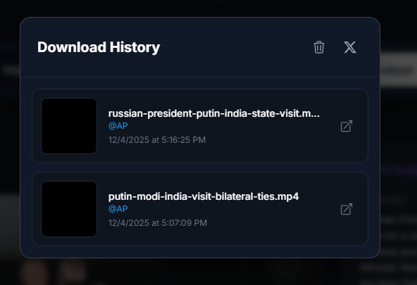X-Stream AI Twitter Video Downloader gallery image