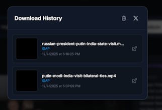 X-Stream AI Twitter Video Downloader gallery image