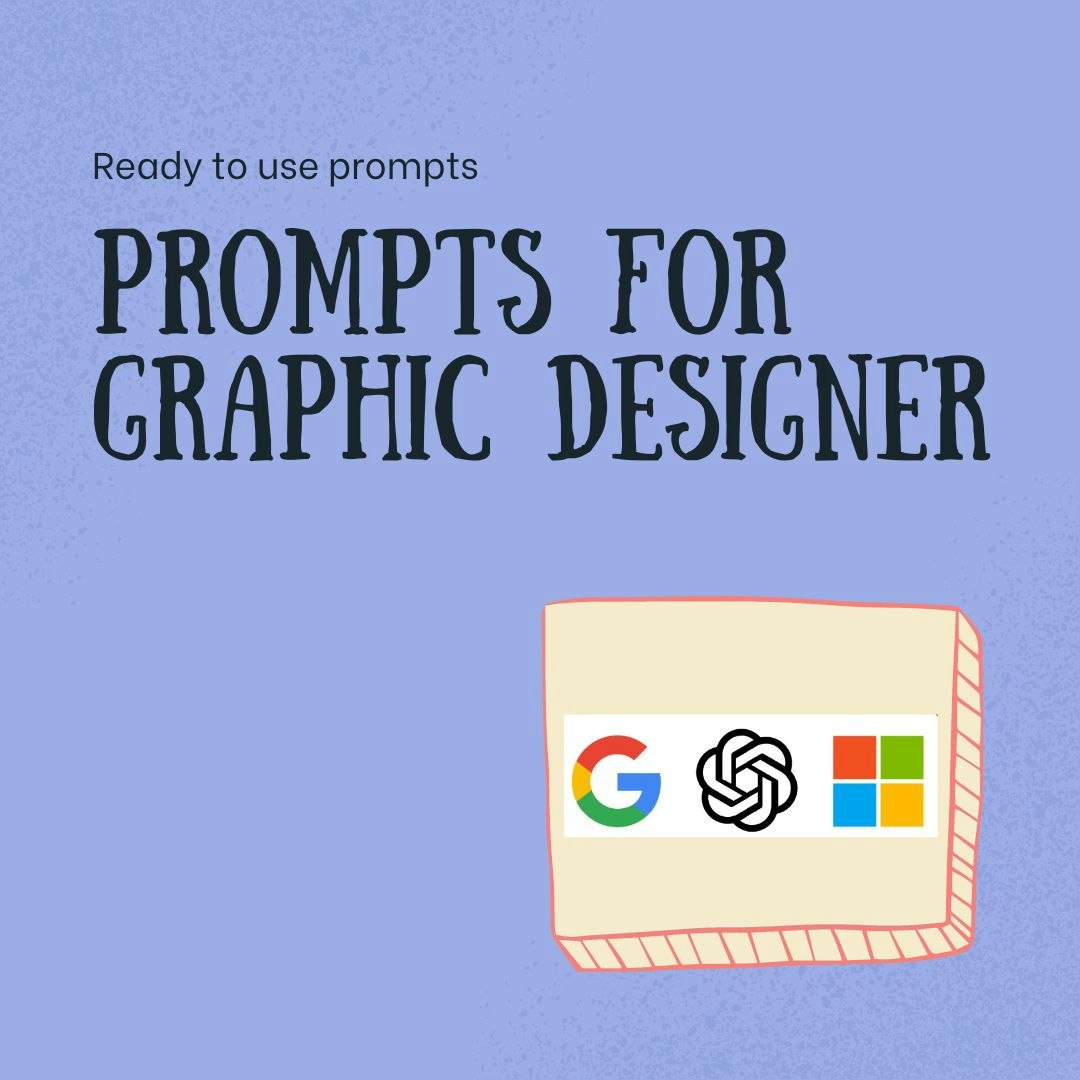 Grafik tasarımcı için istemler