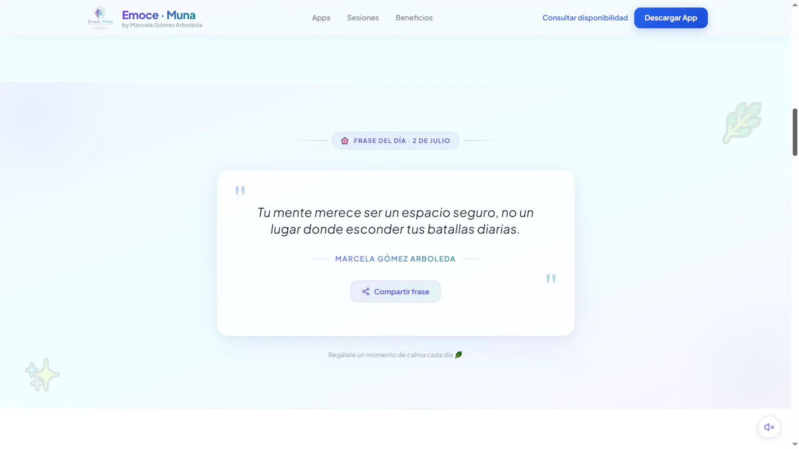 Ecosistema de Bienestar – Marcela Gómez screenshot 3
