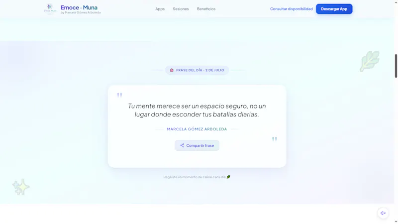 Ecosistema de Bienestar – Marcela Gómez screenshot 3