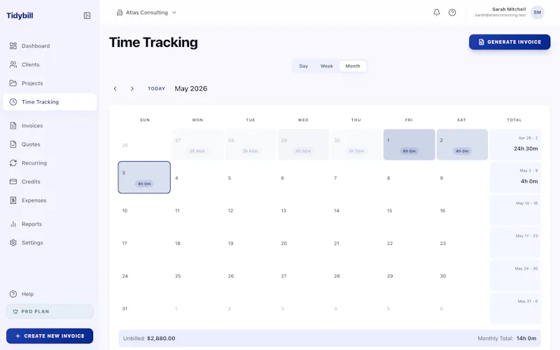 Tidybill screenshot 6