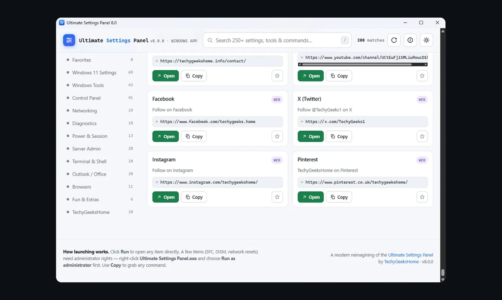 Ultimate Settings Panel screenshot 6