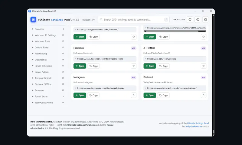 Ultimate Settings Panel screenshot 6