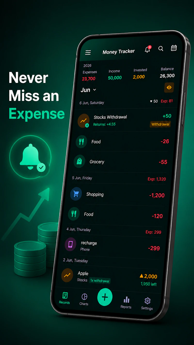 Money Tracker: Expense, Budget screenshot 2