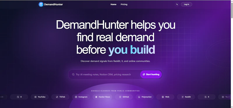 DemandHunter screenshot 3