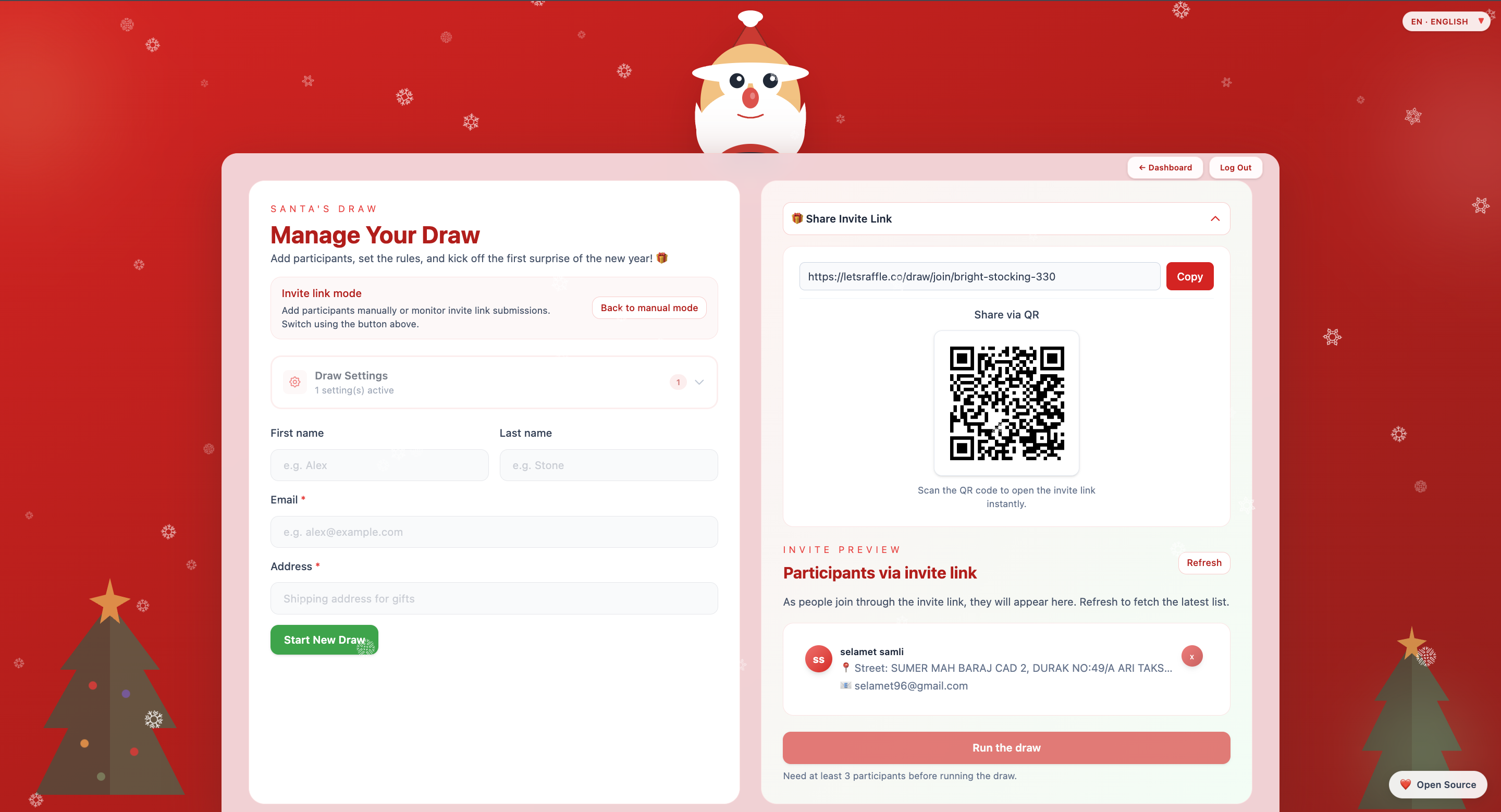 Lets Raffle - Screenshot 3 showing product features and functionality