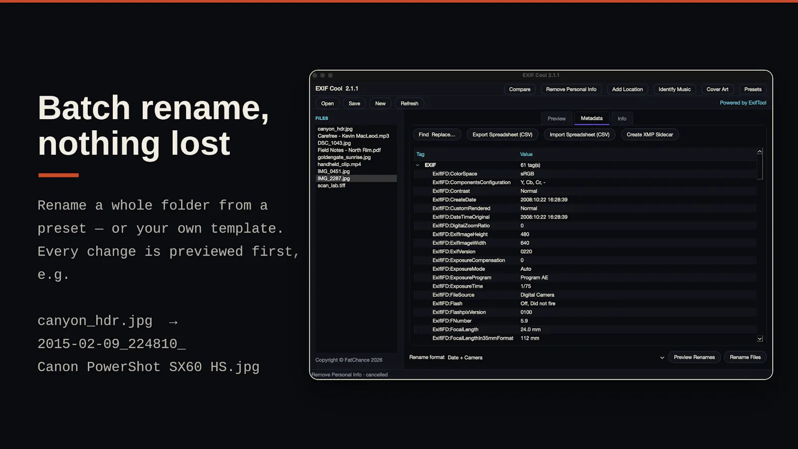 EXIF Cool screenshot 6
