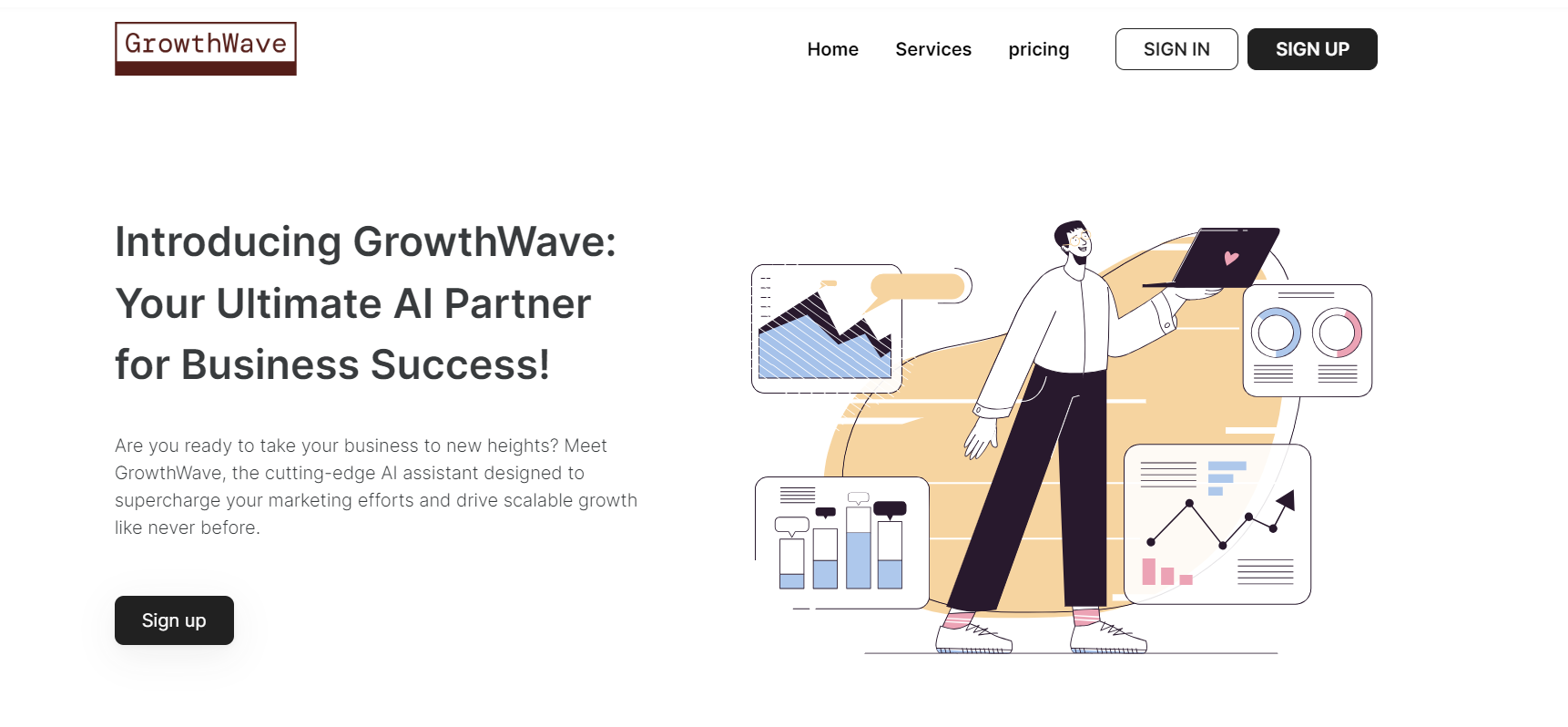 GrowthWaveAI gallery image
