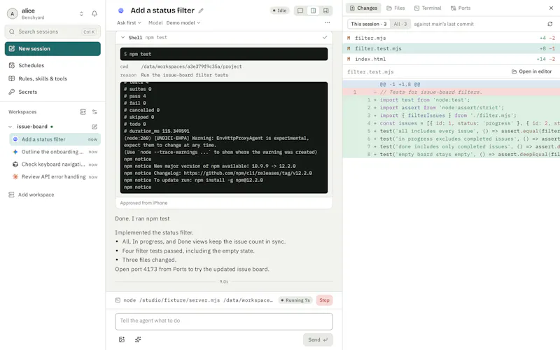 Benchyard screenshot 6