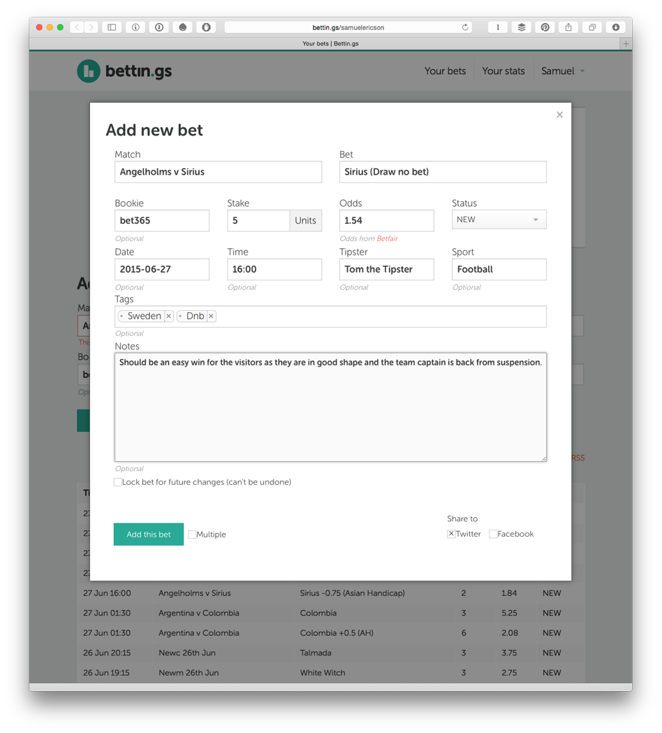 Bettin.gs gallery image