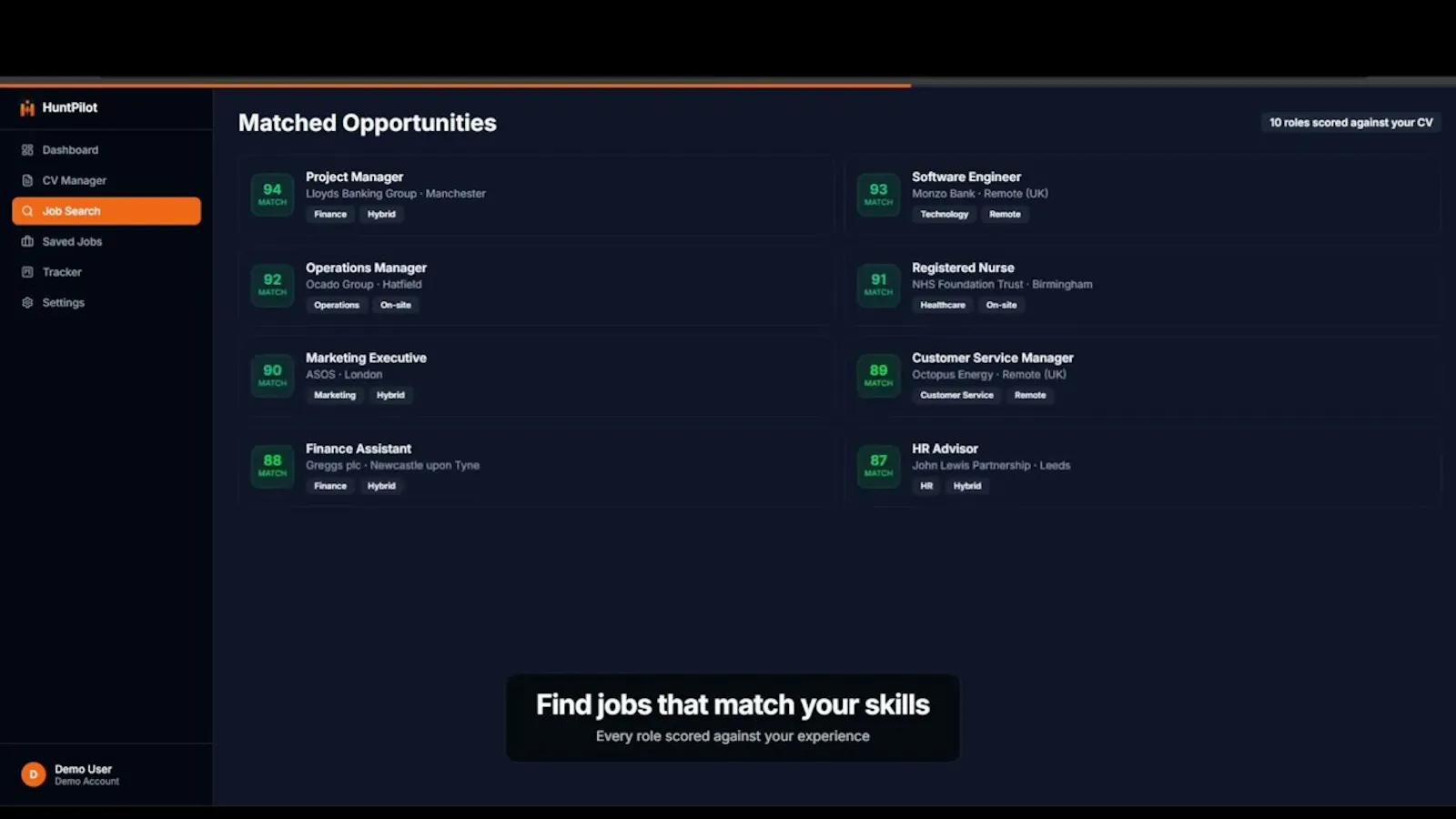 Hunt Pilot screenshot 1 (video preview)