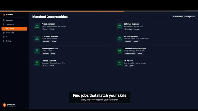 Hunt Pilot screenshot 1 (video preview)