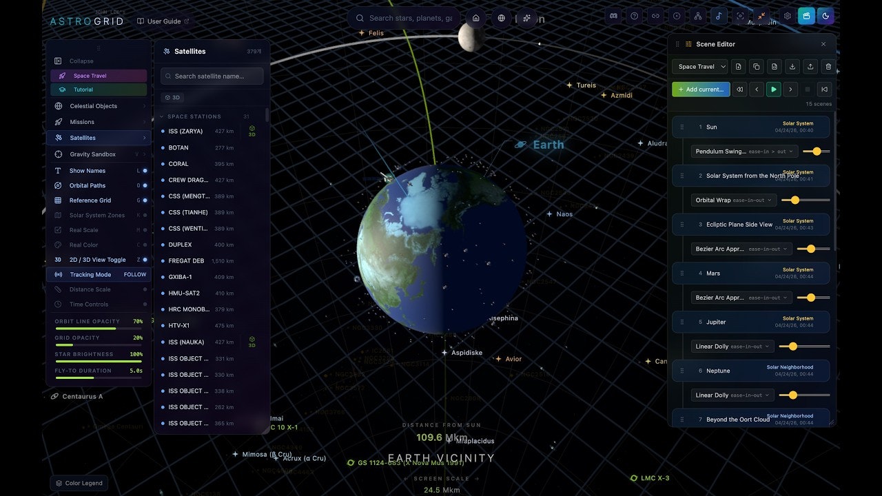 AstroGrid - Universe Engine gallery image