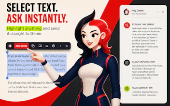 Genie AI Sidebar gallery image