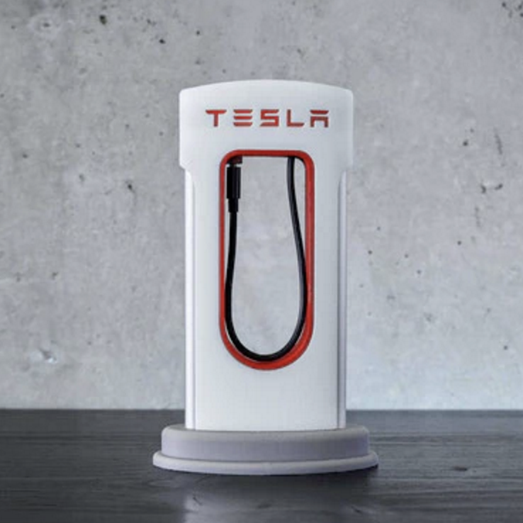 iPhone Tesla Supercharger Image