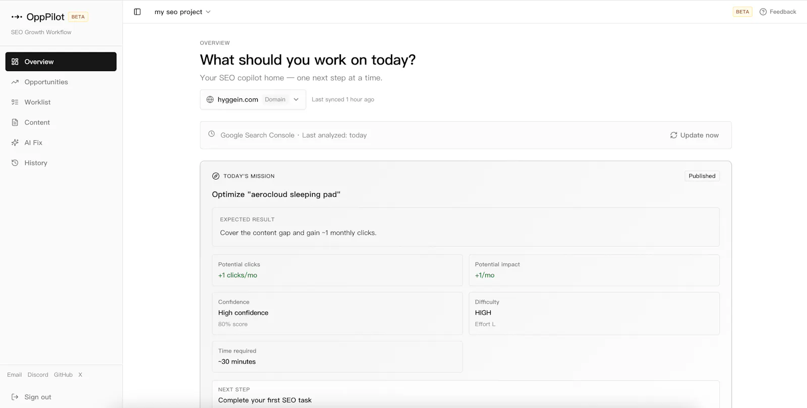 OppPilot screenshot 4