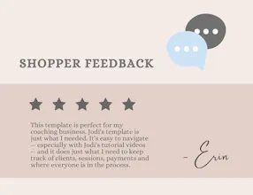 CRM Tracker Notion Template gallery image