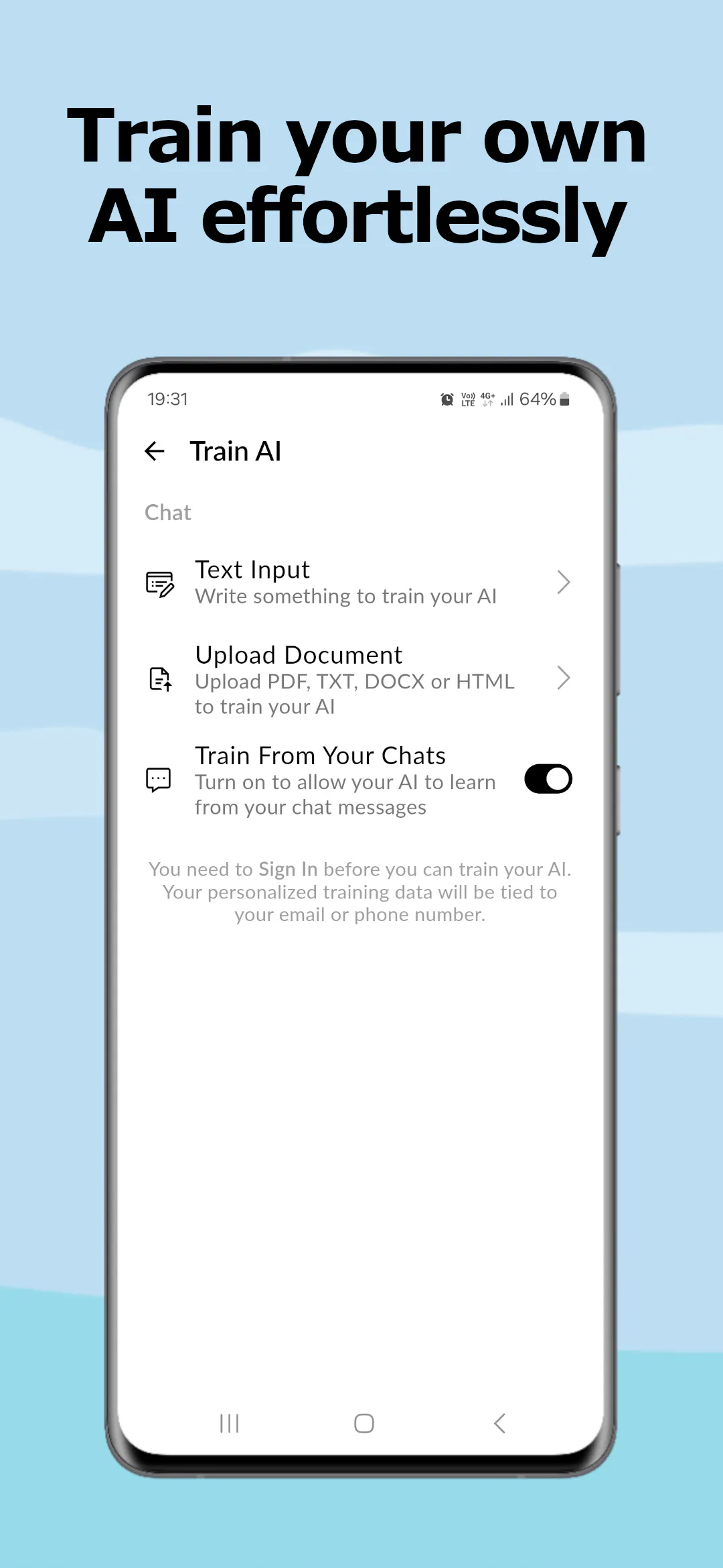 RagmyAI - Train your own AI gallery image