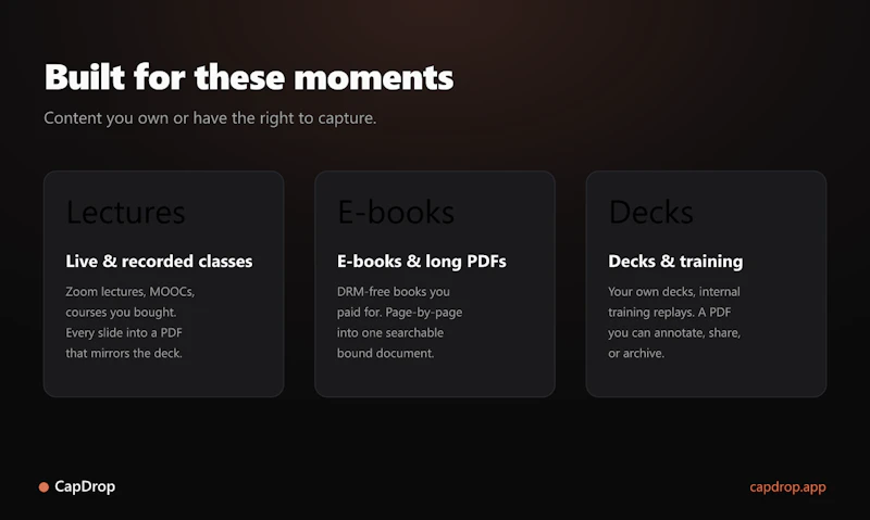 CapDrop screenshot 5