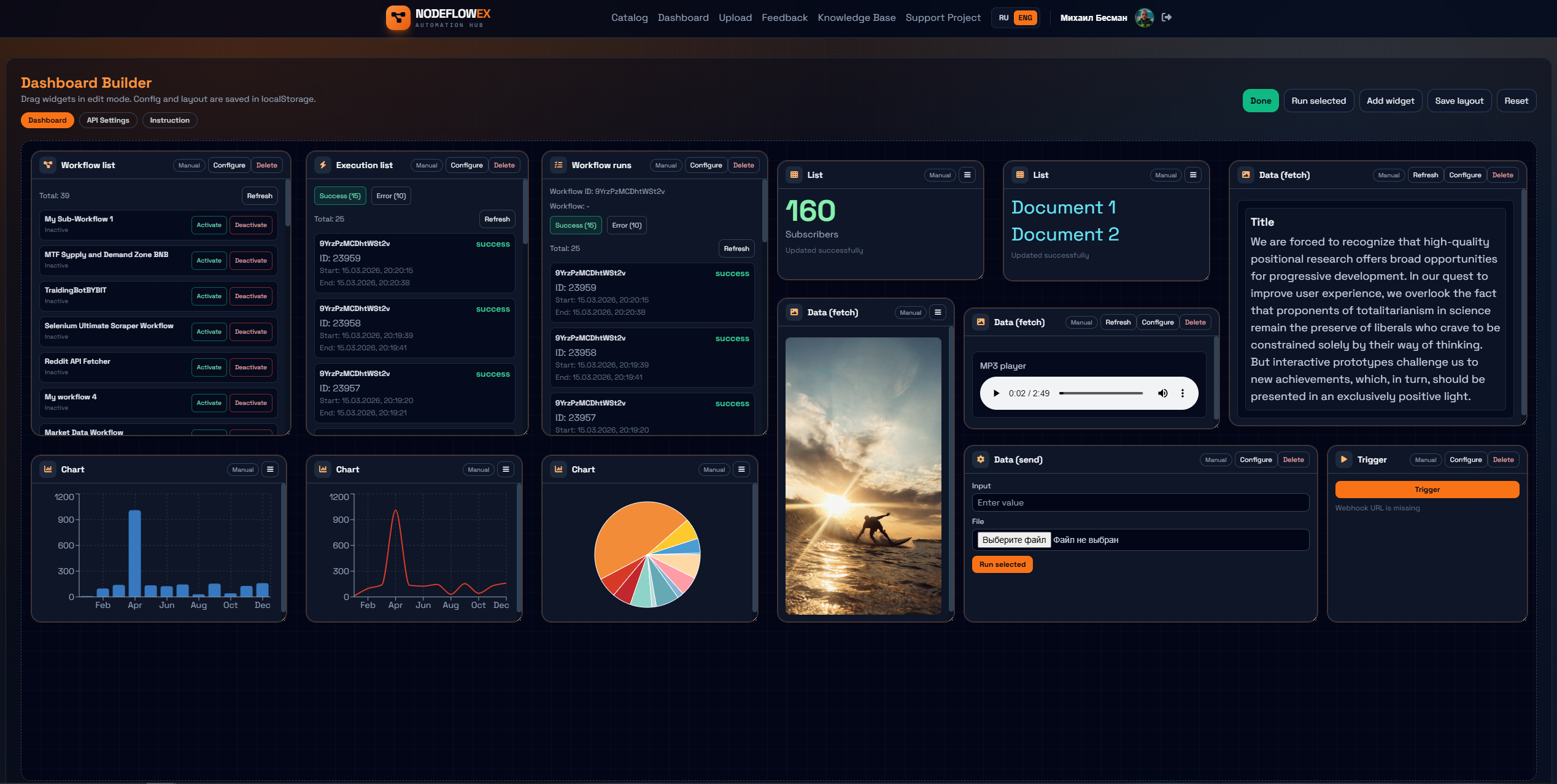 NodeFlow Exchange gallery image