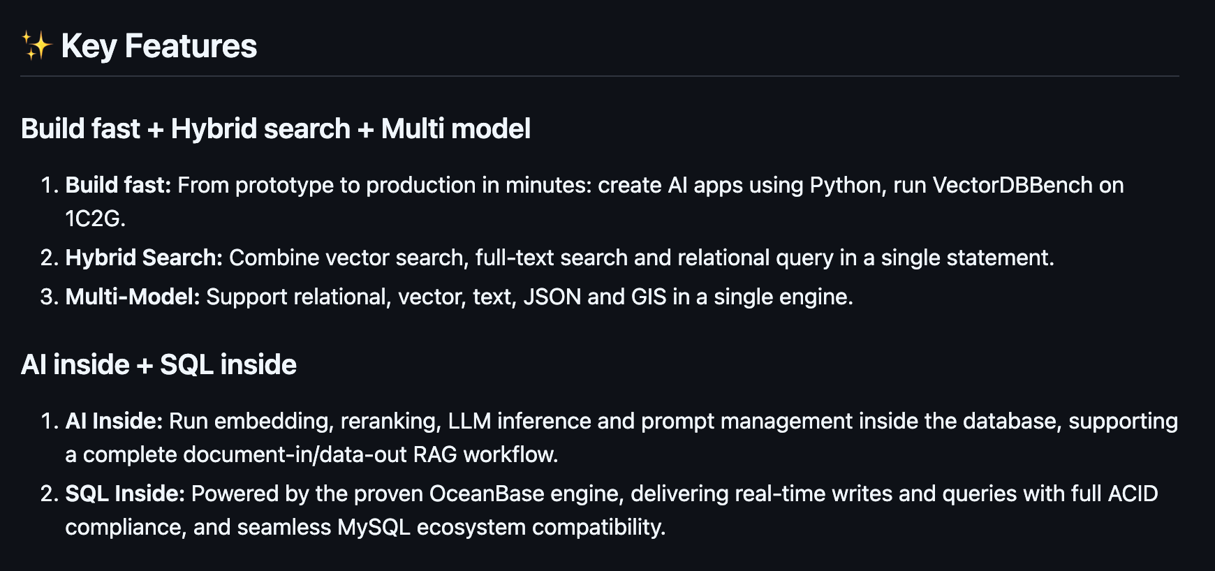 SeekDB by OceanBase gallery image