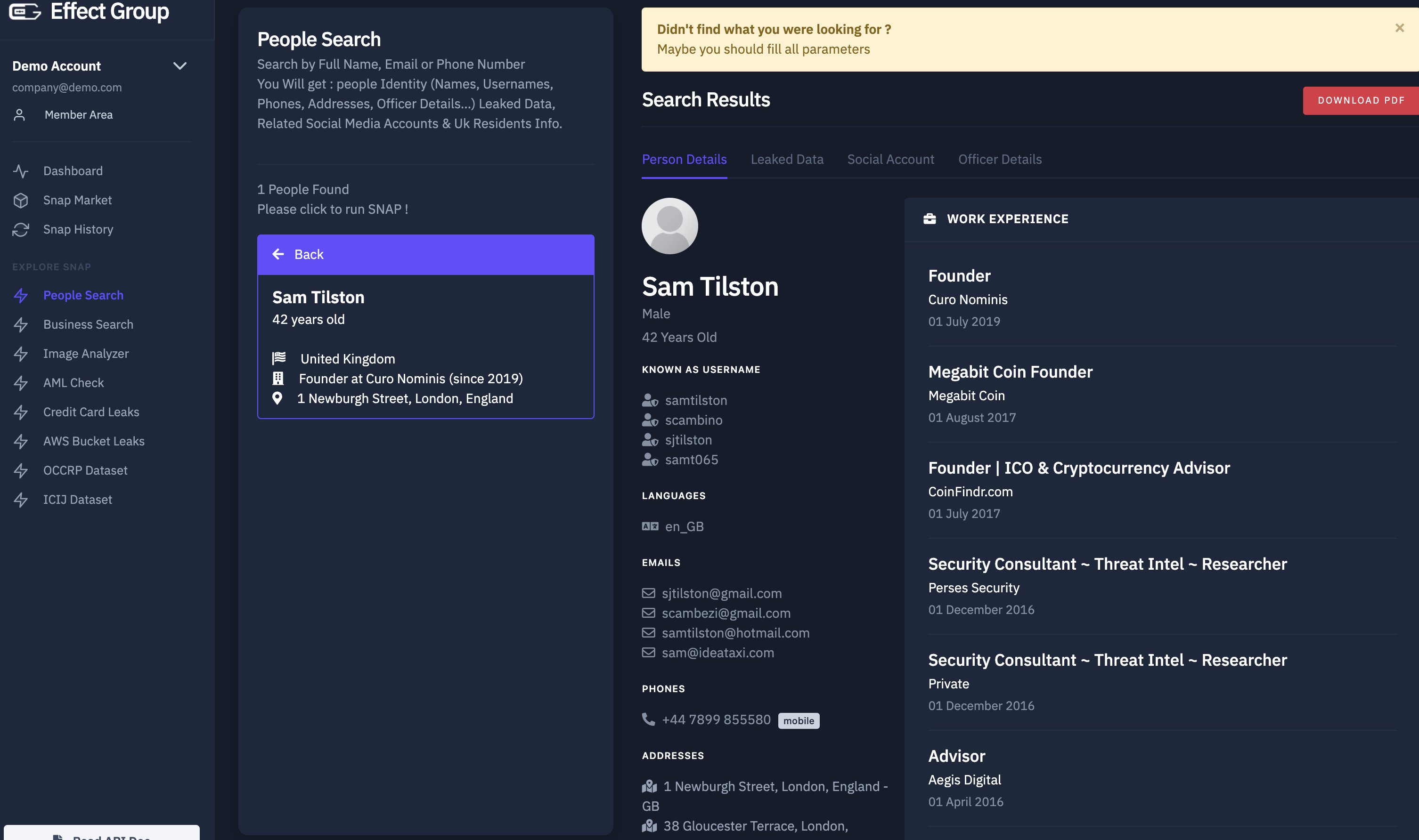 Intelligence & Research by Effect Group gallery image