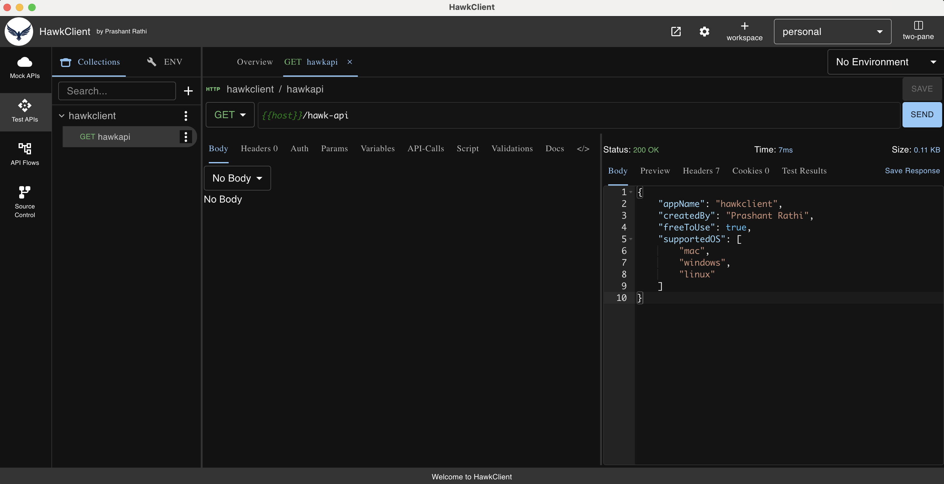 HawkClient gallery image