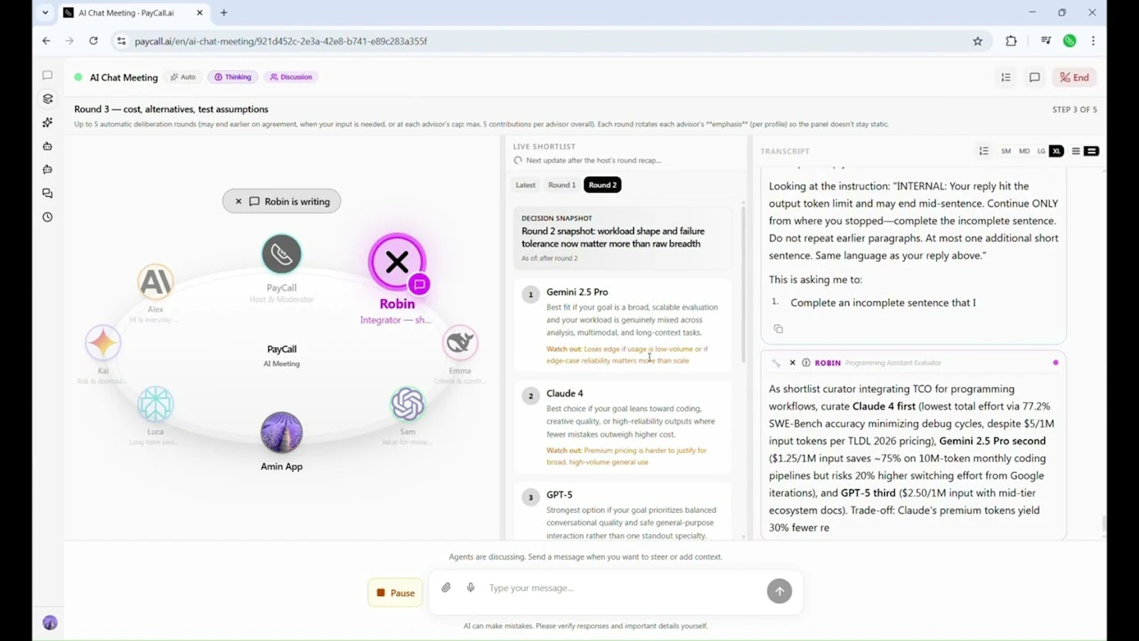 PayCall.ai screenshot 1 (video preview)