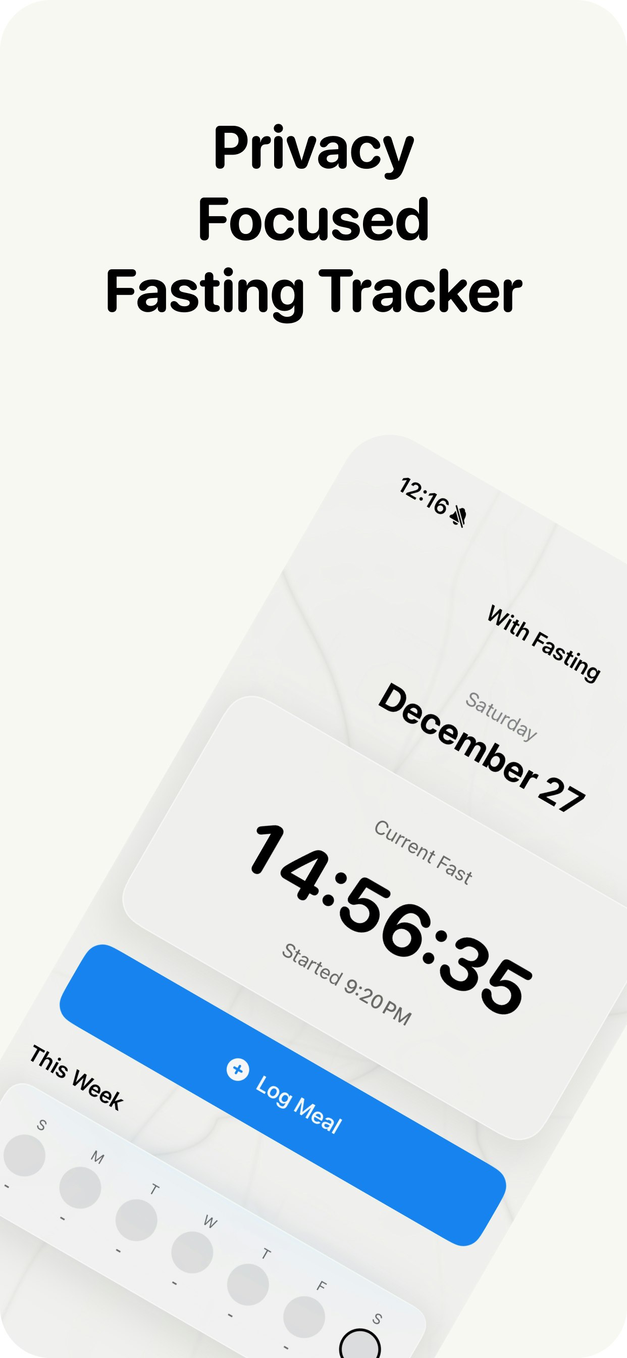 With Fasting - Main product screenshot demonstrating key features and user interface