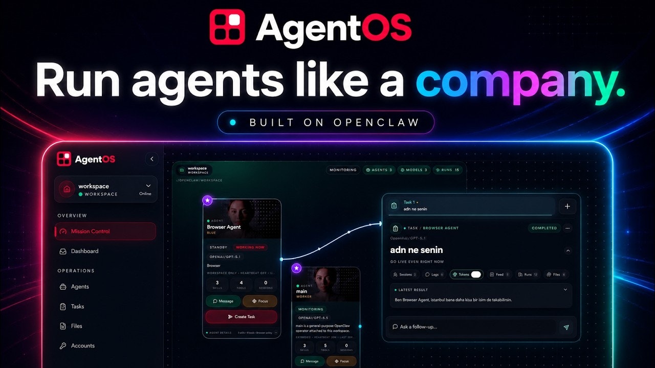 AgentOS gallery image