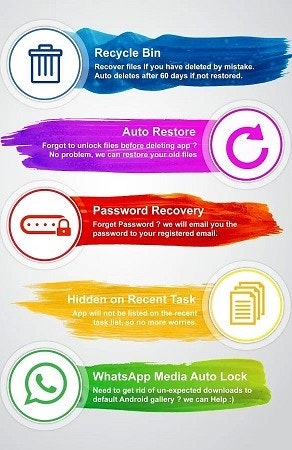 Gallery Locker - Folder & File Locker app gallery image