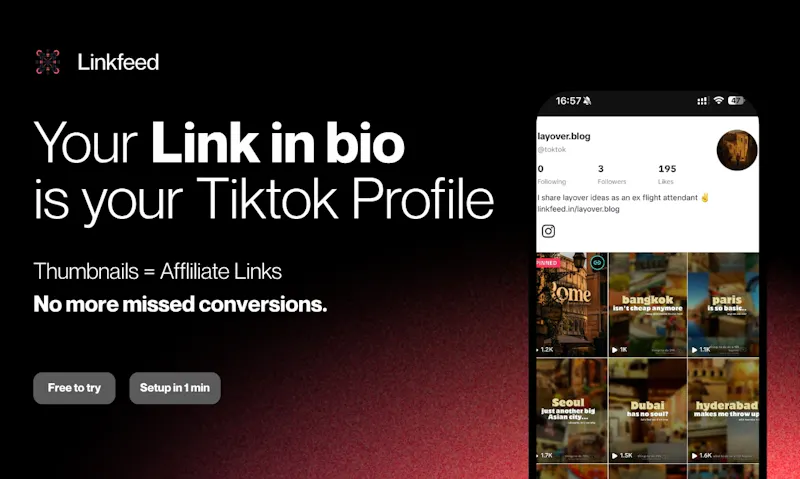 Linkfeed screenshot 2