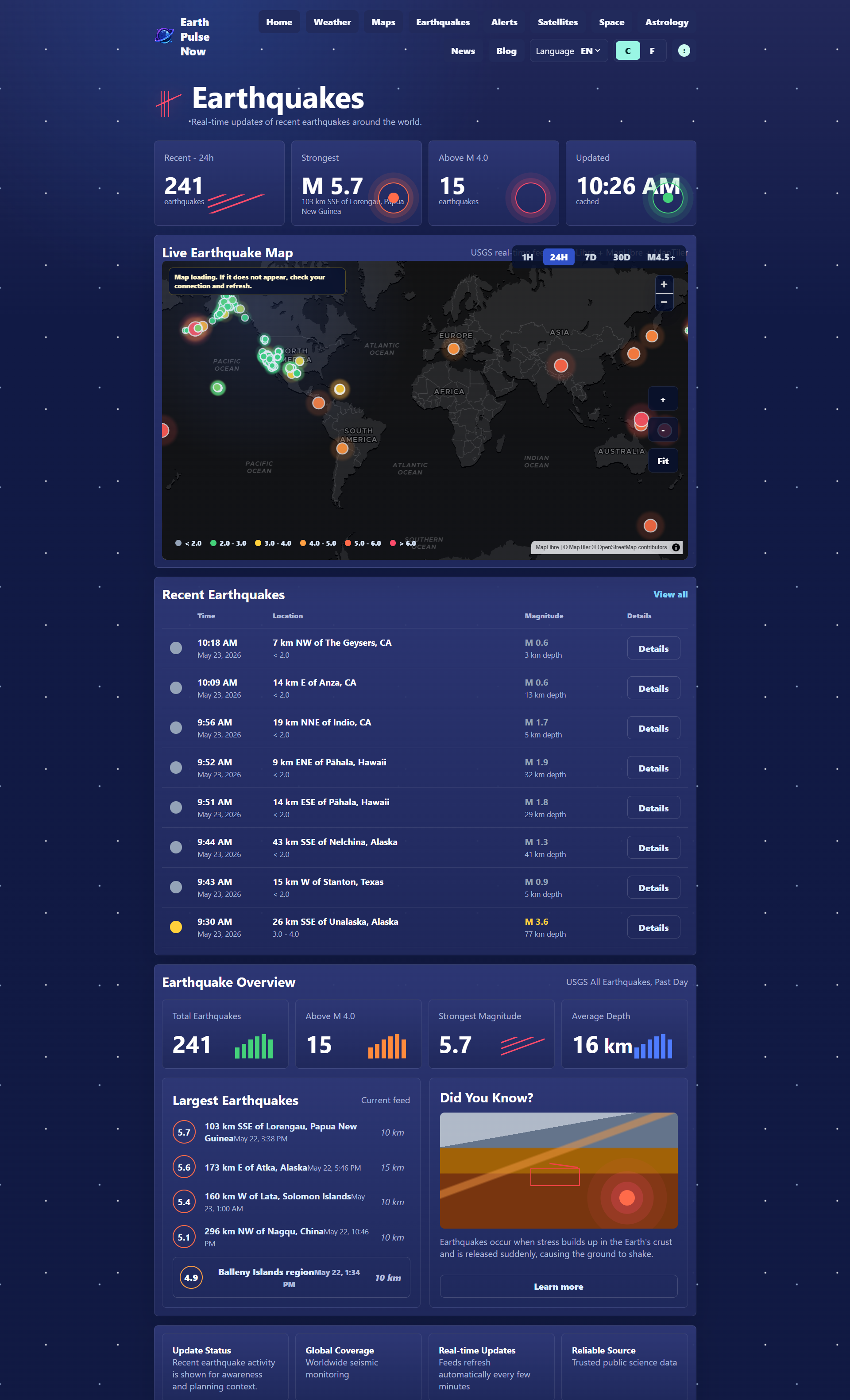 Earth Pulse Now gallery image