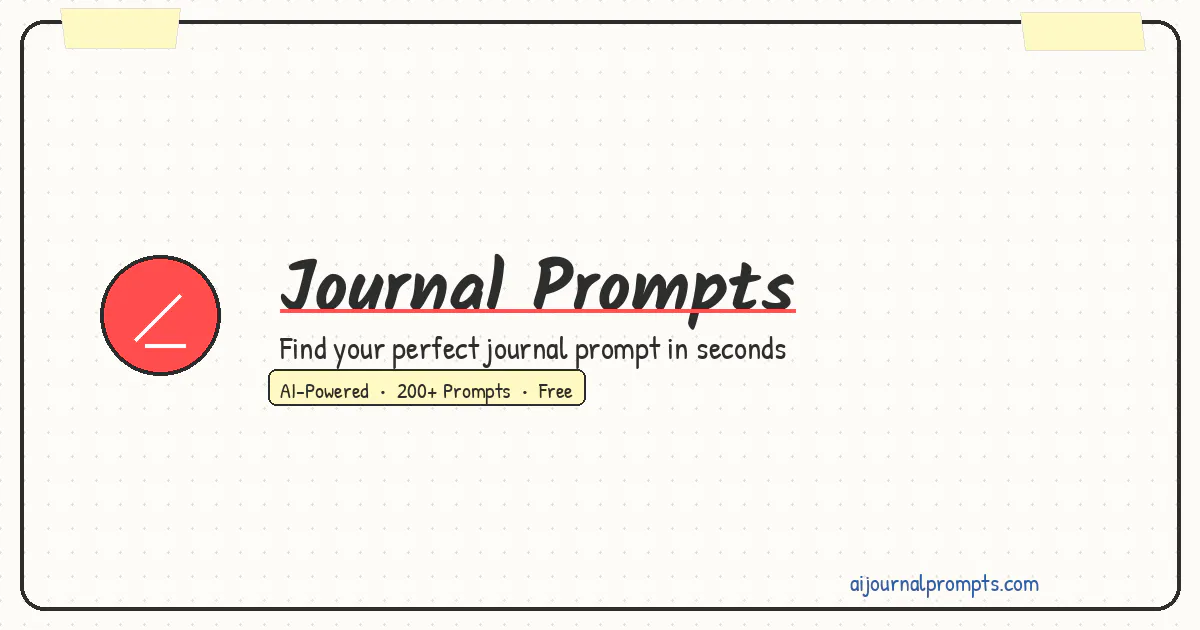 Journal Prompts のプロダクトバナー