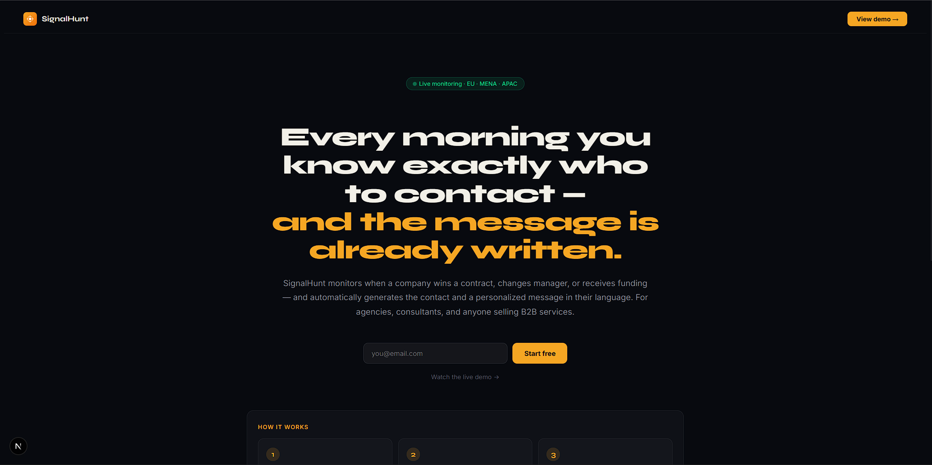 SignalHunt gallery image