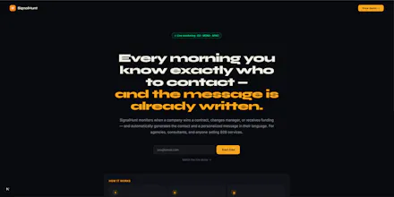 SignalHunt gallery image