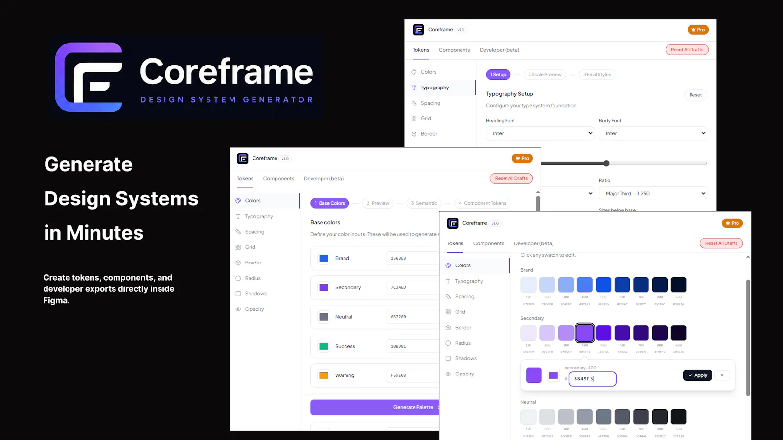 Coreframe screenshot 1