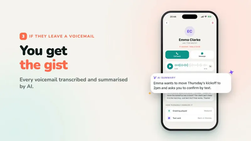 Phonable screenshot 1 (video preview)
