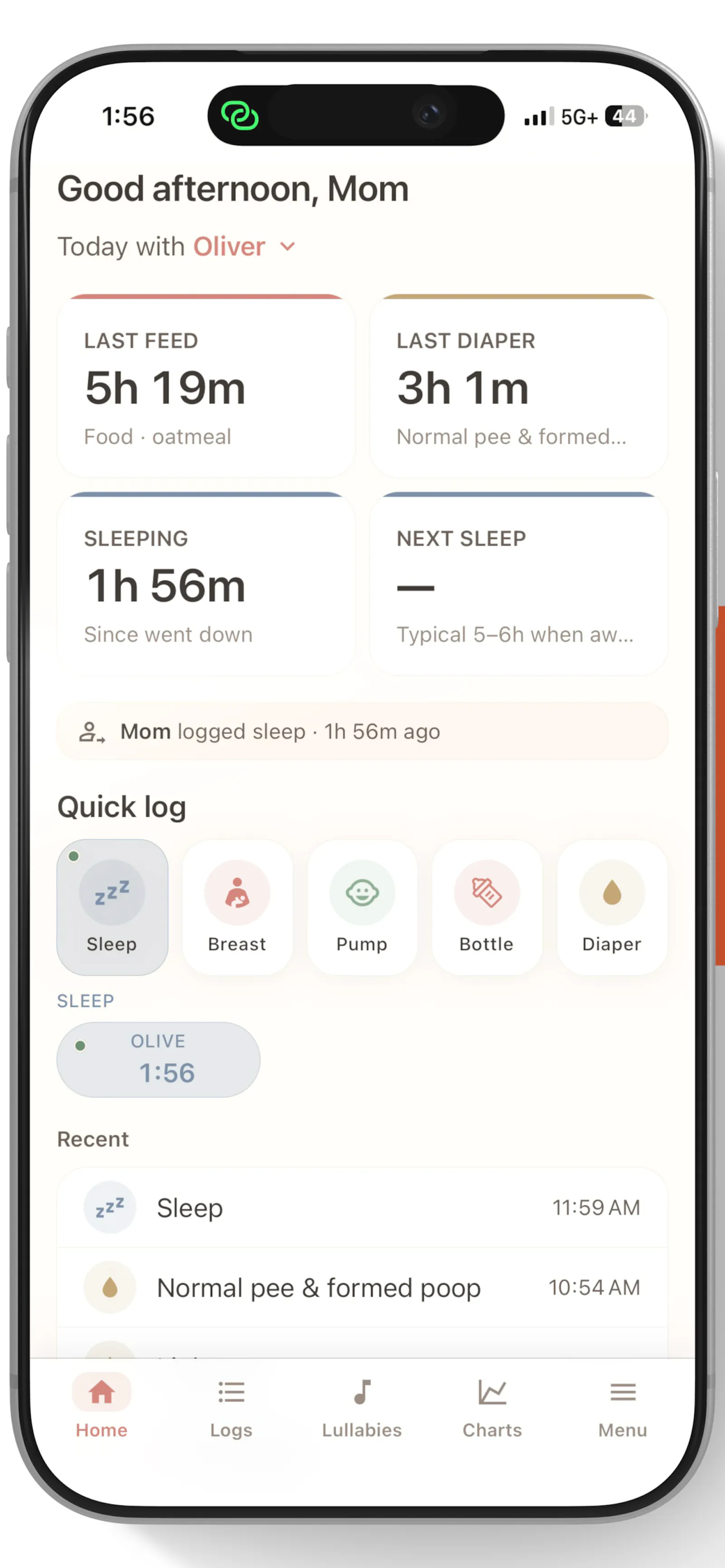 BirdNest: Baby Tracker screenshot 2