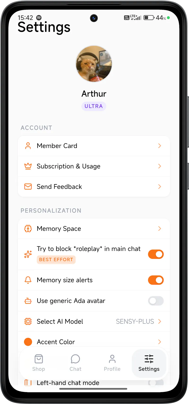 SENSY AI - Real AI Companion screenshot 5