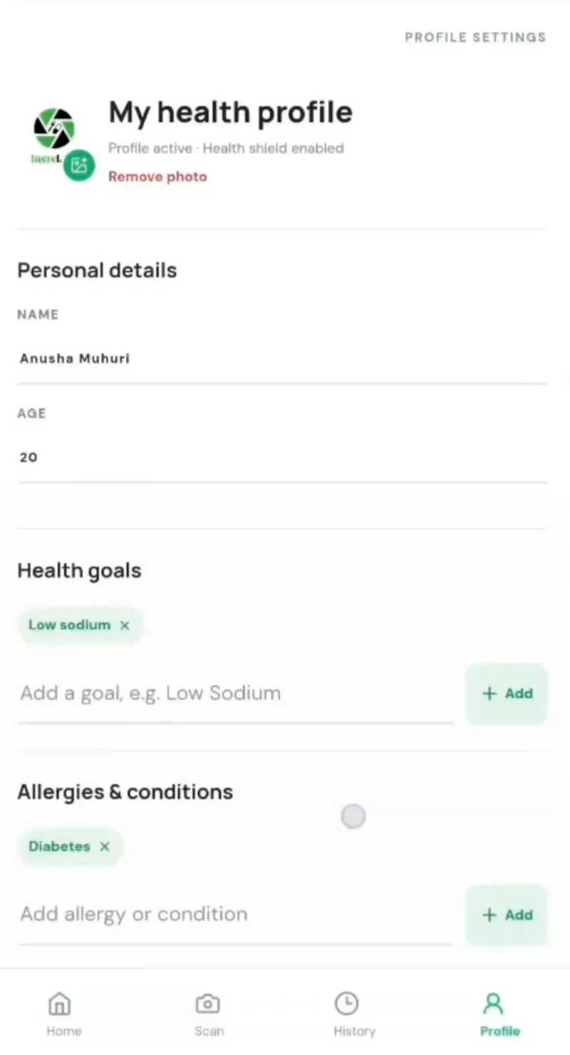 IngreLens screenshot 9